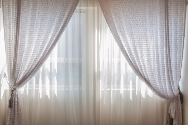 Cellular Shades : Types of Curtains for Living Room 