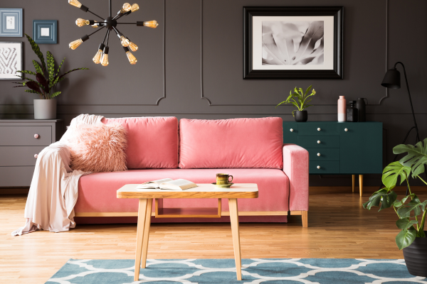 How to arrange two sofas in a living room