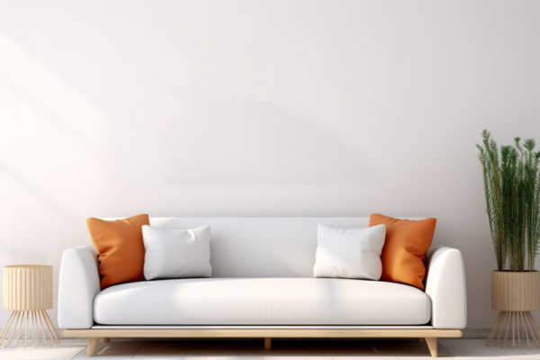 How to Clean a White Fabric Sofa at Home