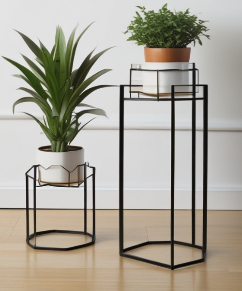 Top 10 Corner Plant Stand Ideas for Indoor Spaces: 1. Modern Minimalist Plant Stand