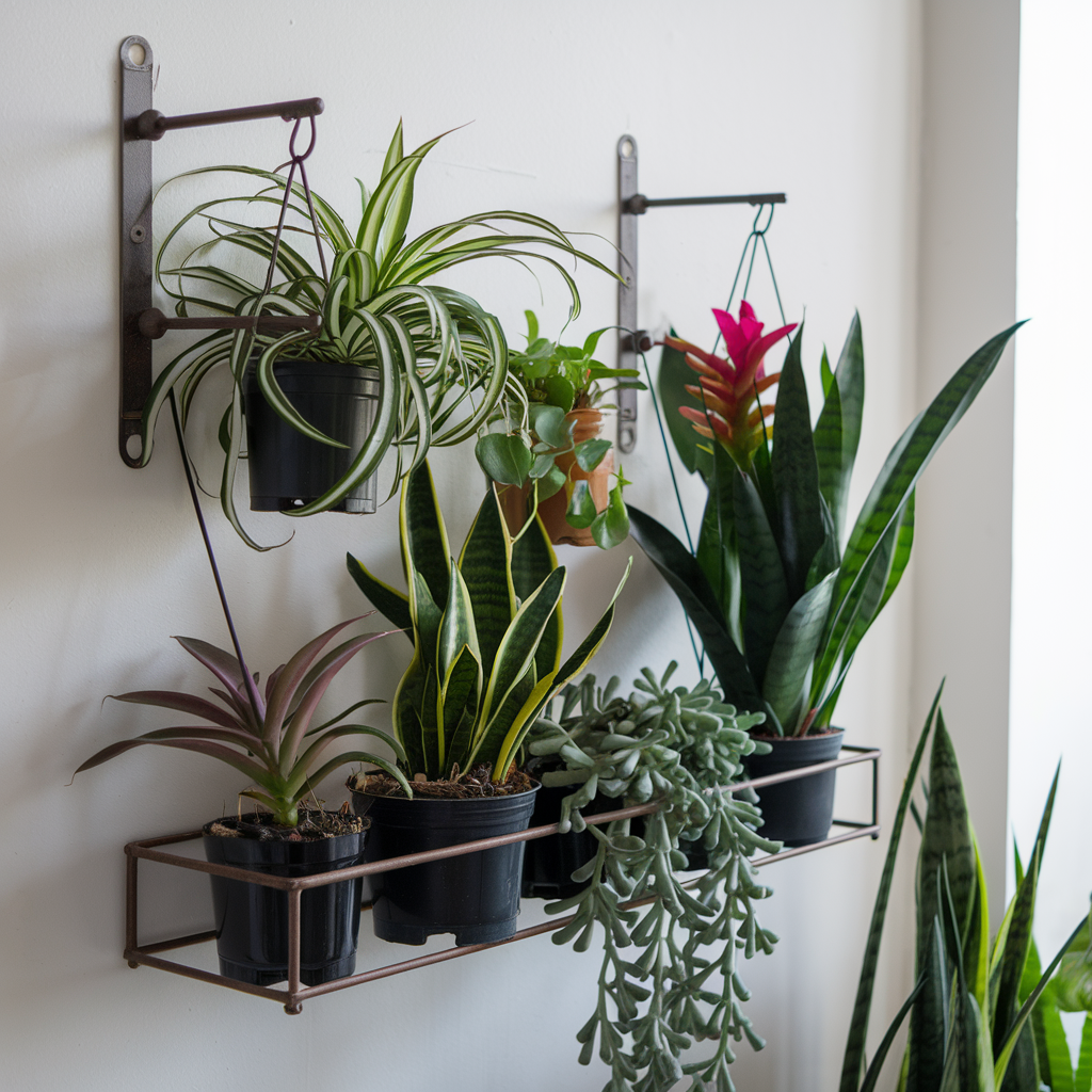 Top DIY Plant Stand Ideas: Create Your Perfect Green Display : 4. Hanging pot flower stand