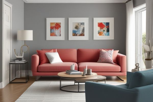 common sofa arrangement mistakes, like overcrowding and mismatched styles without balance.
